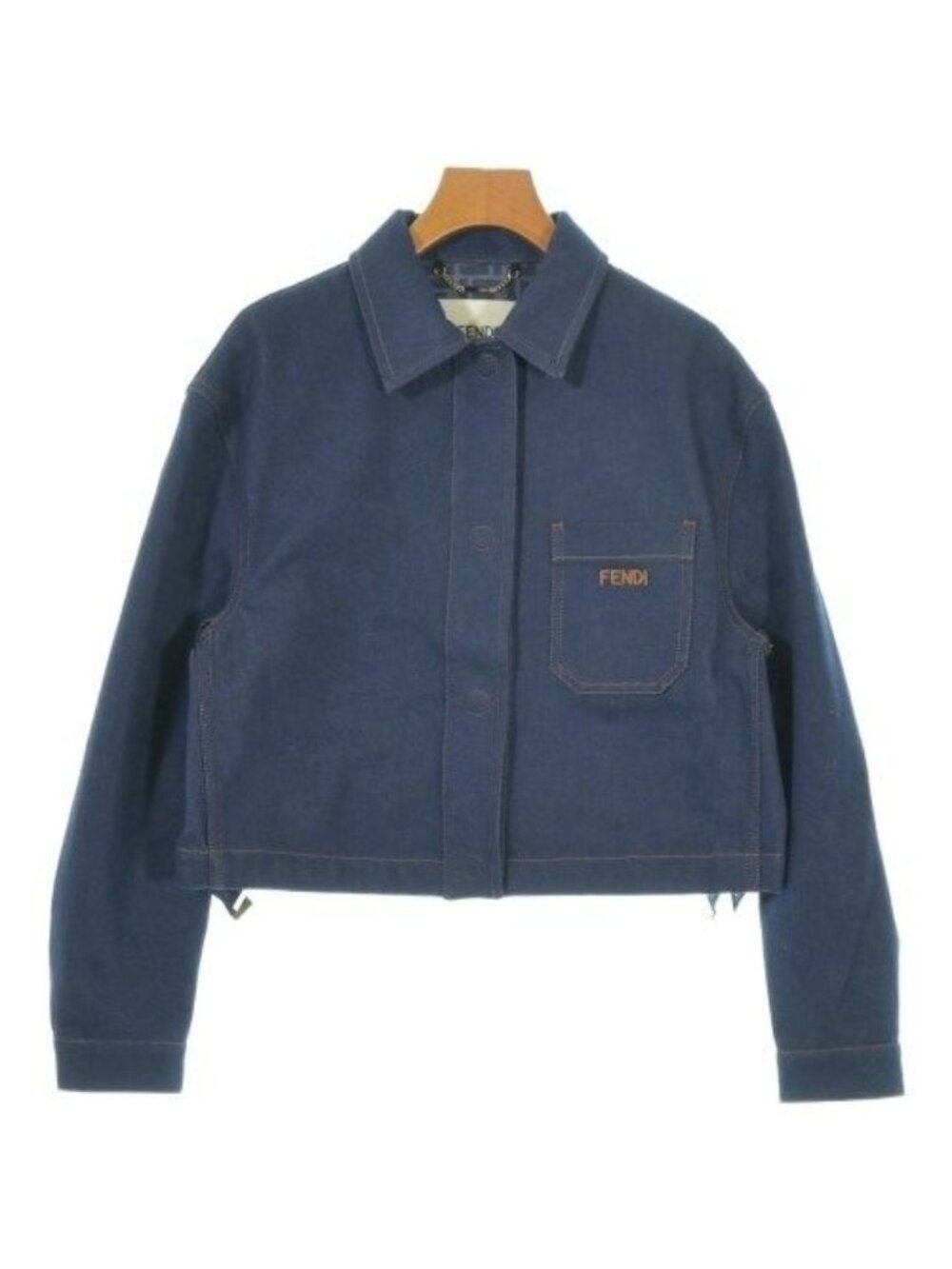 Fendi Denim Jacket Blue